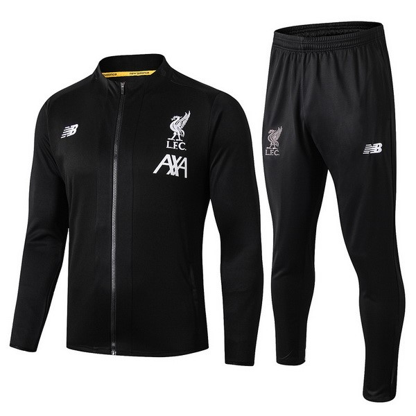 Chandal Niño Liverpool 2019 2020 Negro Blanco Amarillo